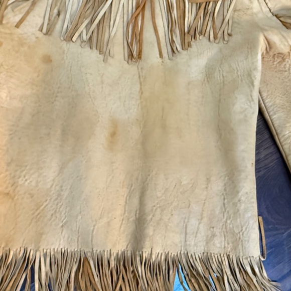 Vintage 1940's Buckskin Fringed Jacket by Nunez. - Picture 8 of 11